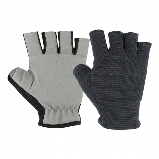 Finger less Gel Padding Gloves